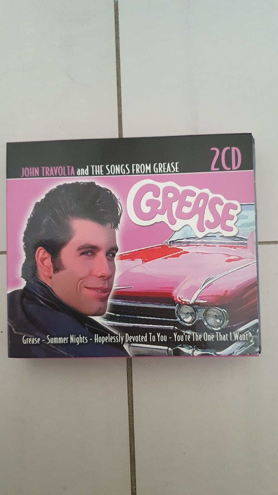 John Travolta & The Songs From Grease - 2 CD's, Gebruikt, Pop, Ophalen of Verzenden, Inclusief doosje