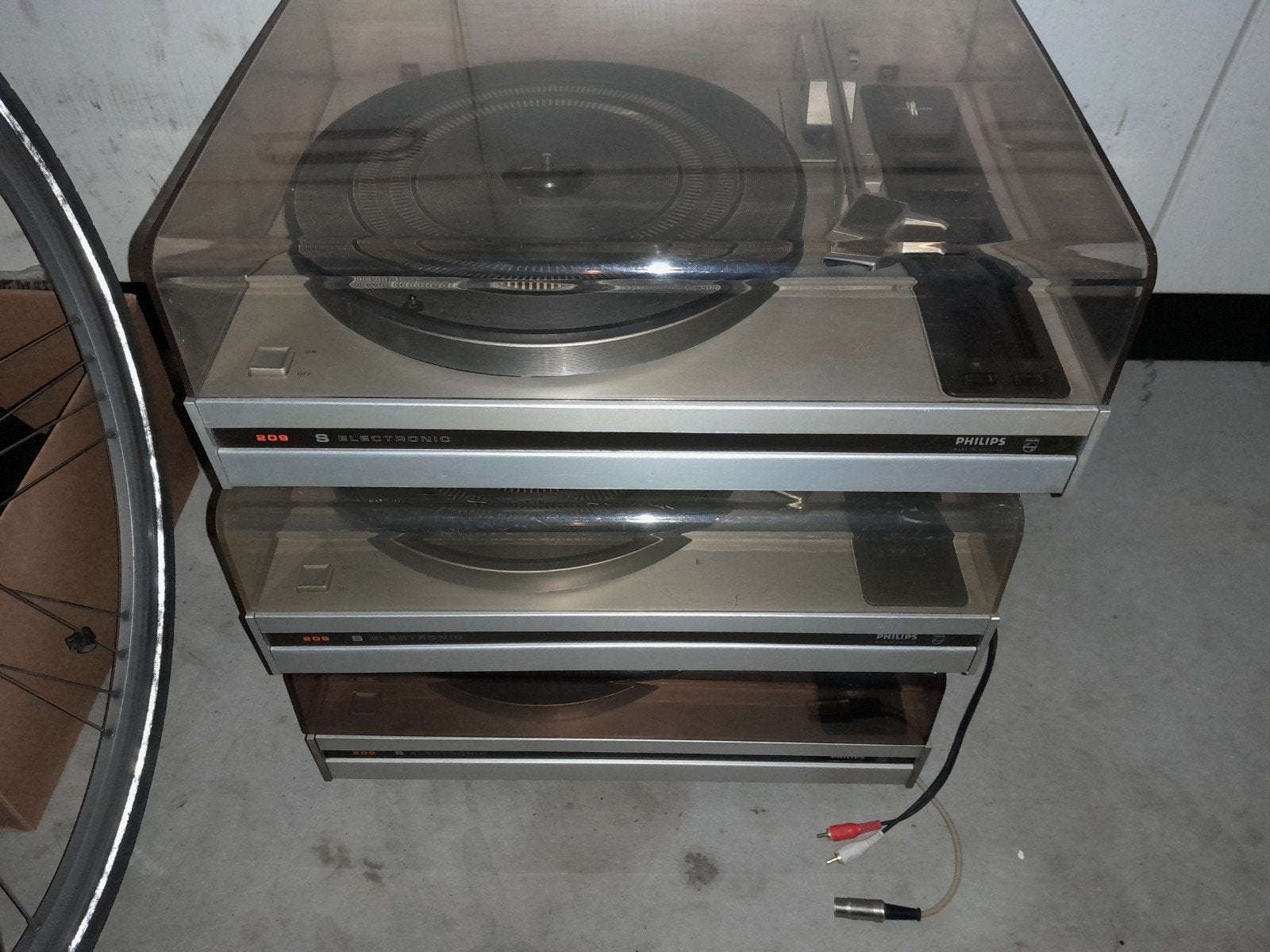 philips 209 3 x niet compleet, Ophalen, Philips