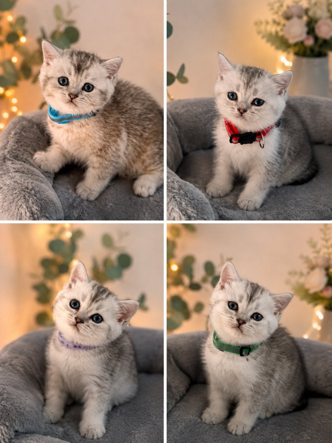 Unieke Britse Korthaar kittens 🐾 Stamboom, Poes, Met stamboom, 0 tot 2 jaar