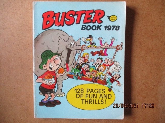 adv4725 buster book engels, Eén stripboek, Ophalen, Gelezen
