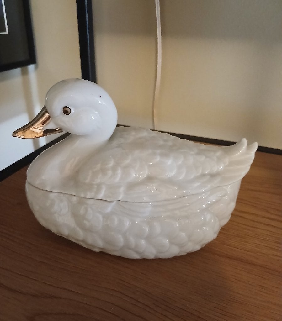 Eend beeldje, Ophalen, Zo goed als nieuw, Dier