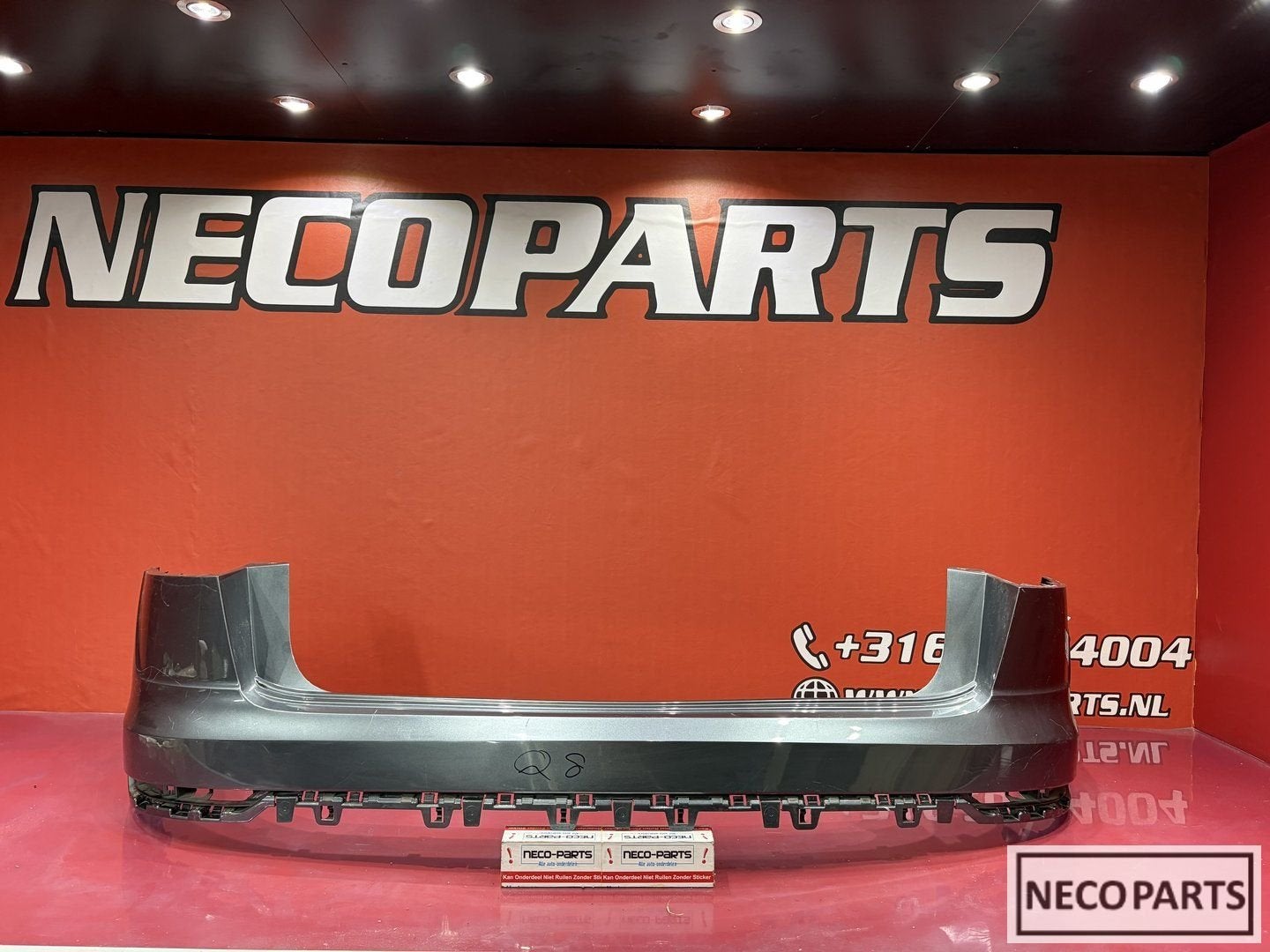 AUDI Q8 4M8 S-LINE ACHTERBUMPER ORIGINEEL OEM BUMPER, Auto-onderdelen, Gebruikt, -, -, Achter