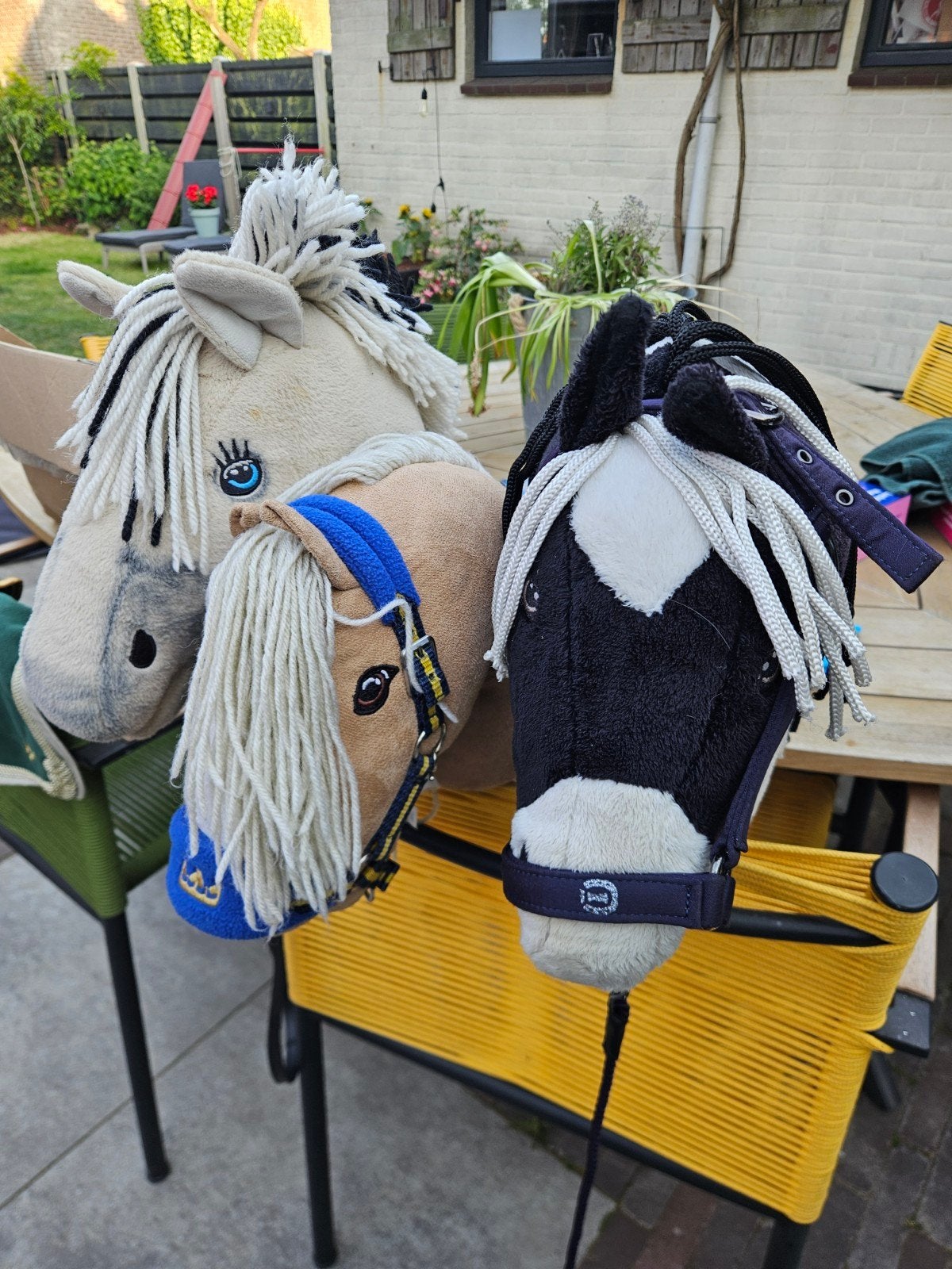Hobby Horse Set met Accessoires - 3 Stuks, Ophalen of Verzenden, Gebruikt, Jongen of Meisje