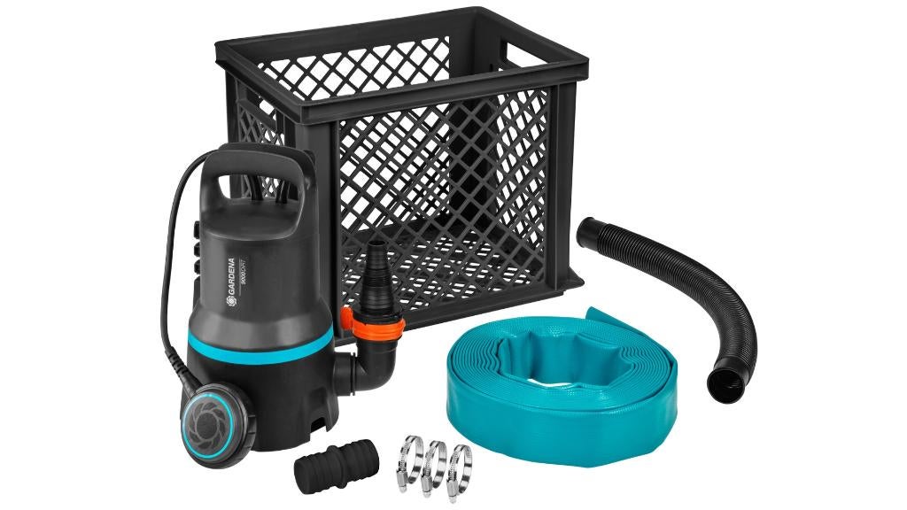 Gardena Vuilwaterpomp 9000 Set, Ophalen, Nieuw, Elektrisch, Dompelpomp