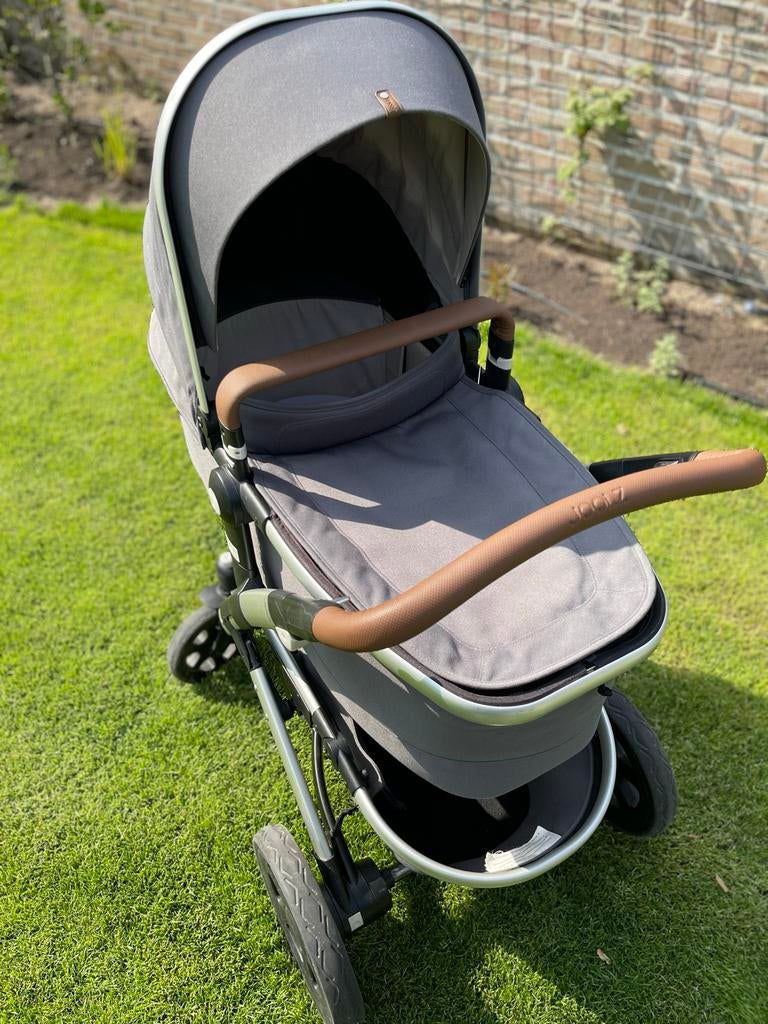 Joolz Geo2 kinderwagen Gorgeous Grey, Gebruikt, Verstelbare duwstang, Combiwagen, Ophalen