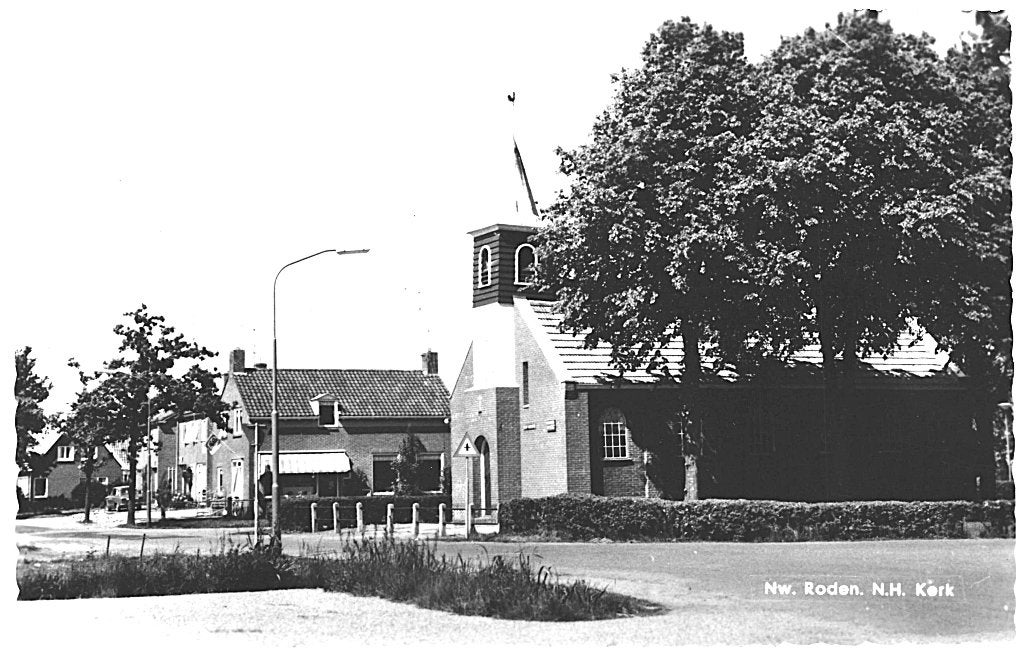 804512 NW Roden Drenthe 1969 Ned Herv Kerk Onbeschreven, Ophalen of Verzenden, 1960 tot 1980, Ongelopen, Drenthe