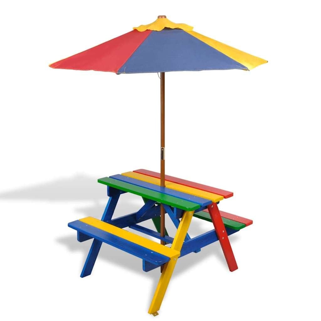 Picknicktafel picknickset hout voor kinderen GRATIS BEZORGD!, Tuin en Terras, Kinderpicknicktafel, Verzenden, Nieuw, Nvt