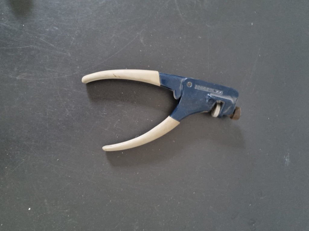 Zaagzettang / zaagzetter handgereedschap, Doe-het-zelf en Verbouw, Ophalen of Verzenden, Gebruikt