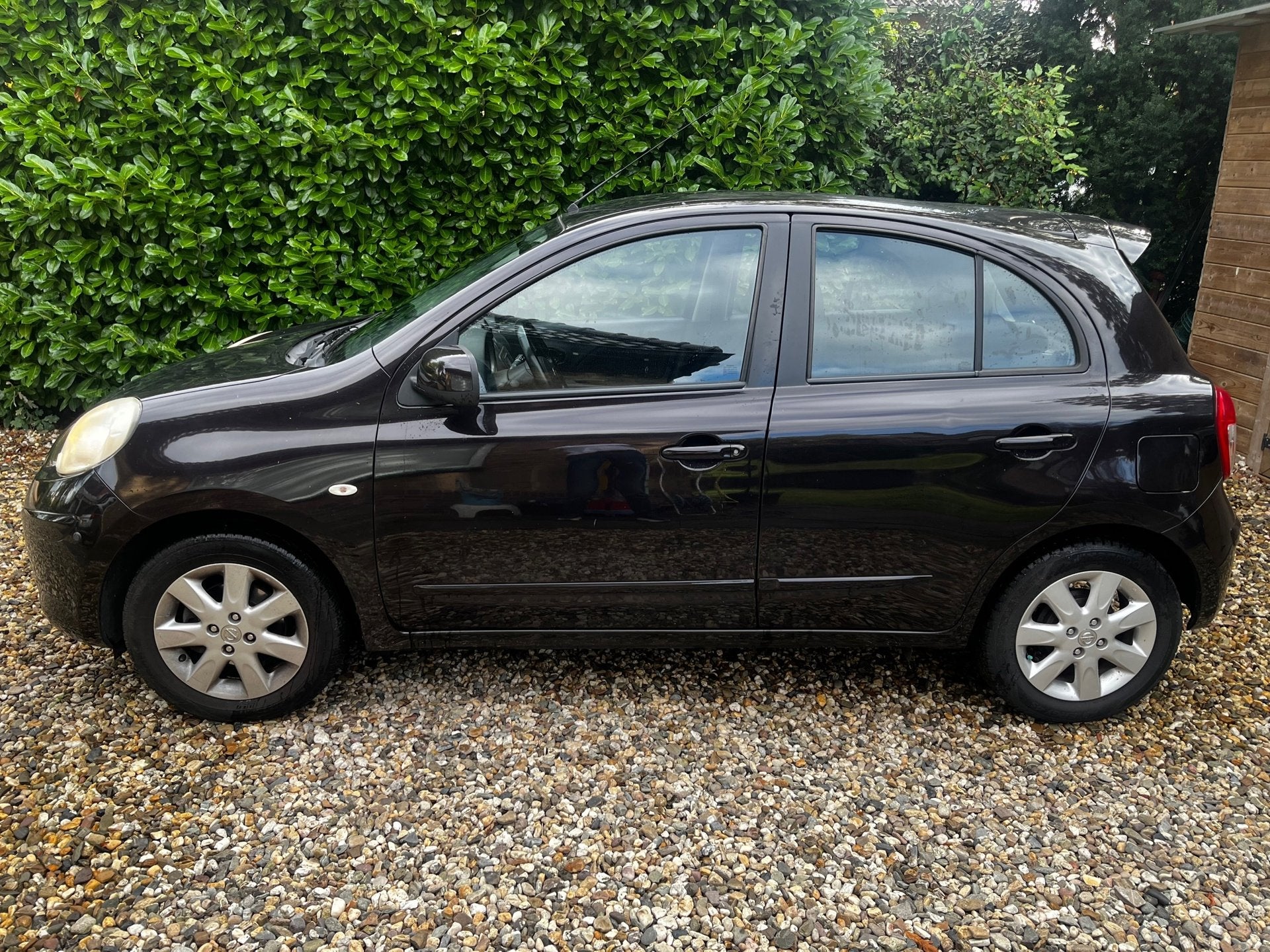 Nissan Micra RIJKAAR/APK/HISTORY/BEURT/NAP/LMV/AIRCO/5drs//D, Auto's, Voorwielaandrijving, Stof, Zwart, Overige kleuren