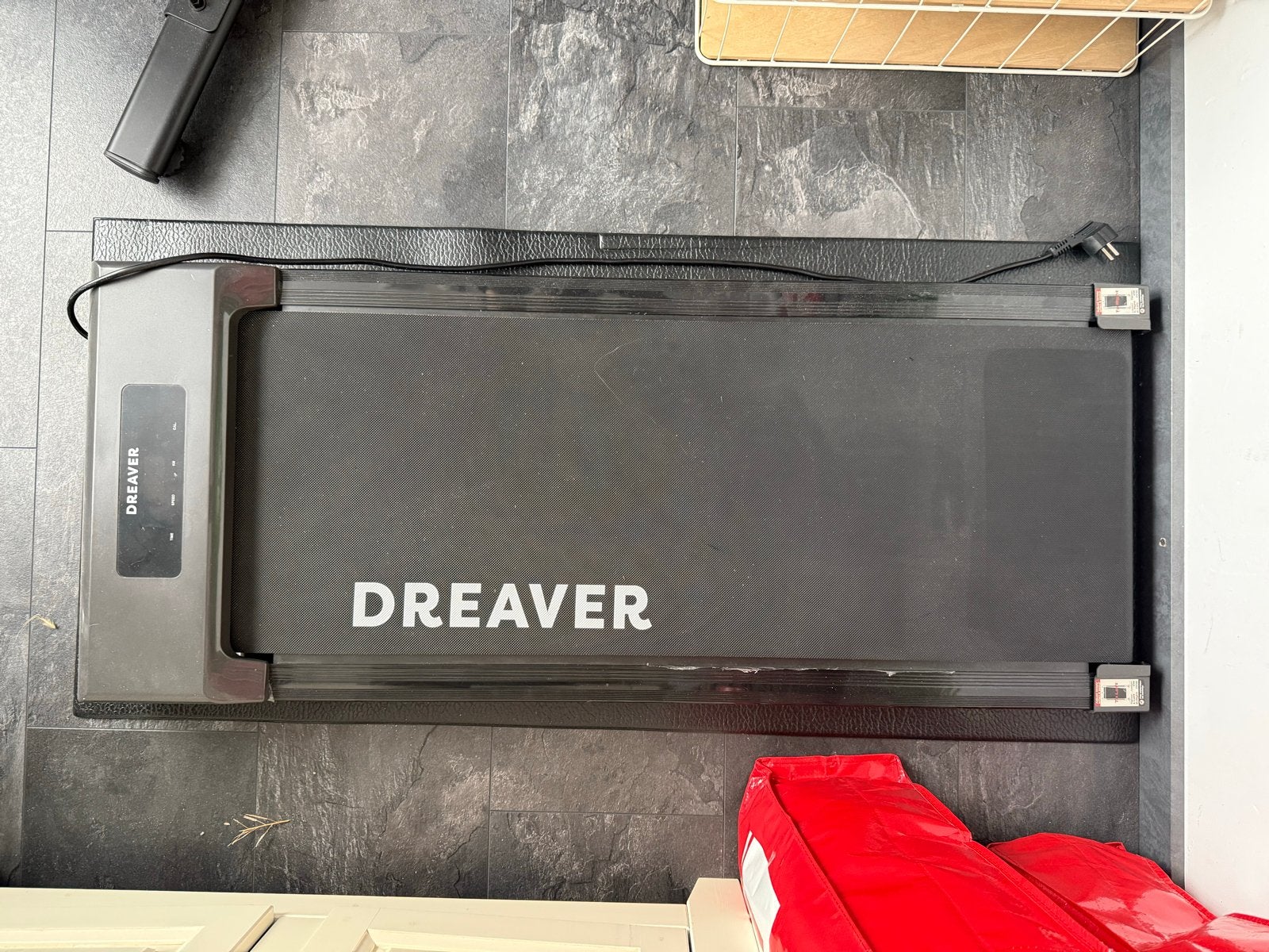 Dreaver Loopband 120x50 - Compact en Efficiënt, Sport en Fitness, Ophalen, Zo goed als nieuw, Metaal, Loopband