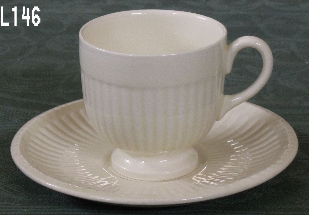 Nr L146: VIJF Wedgwood Edme mokkakopjes, Wedgwood, Overige typen, Tweedehands onbekend., Ophalen of Verzenden