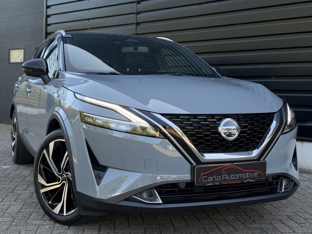 Nissan QASHQAI 1.3 MHEV X Tekna + PANO|360|HUD|MASSAGE|ACC V, Automaat, Euro 6, Qashqai, Zilver of Grijs