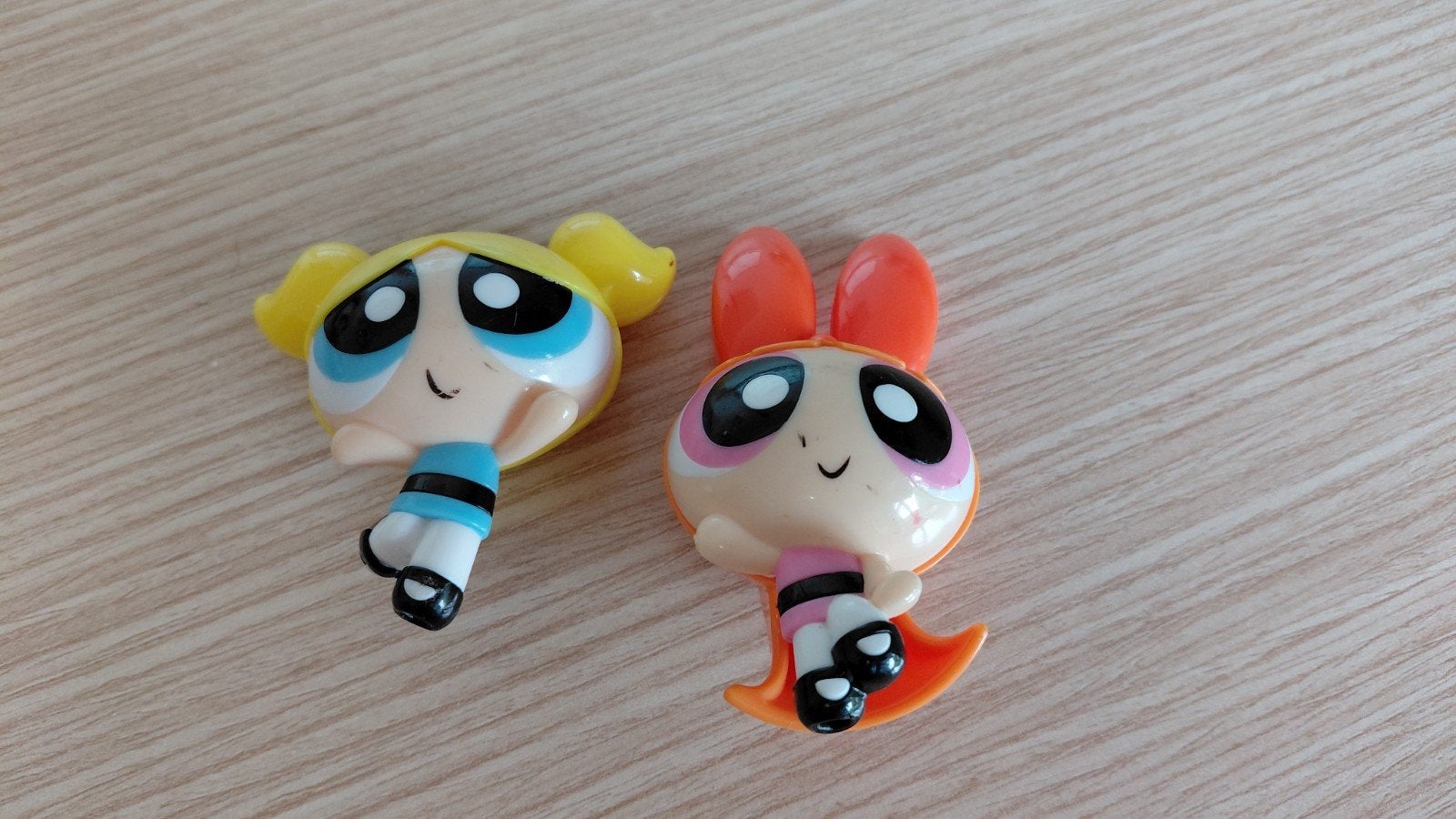 2 power puff girls poppetjes, Verzamelen, Ophalen of Verzenden, Zo goed als nieuw