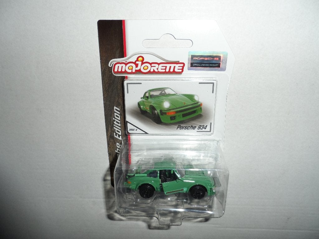 Majorette Porsche Edition (2020) - Porsche 934 (groen) 1:64, Ophalen of Verzenden, Nieuw, Auto