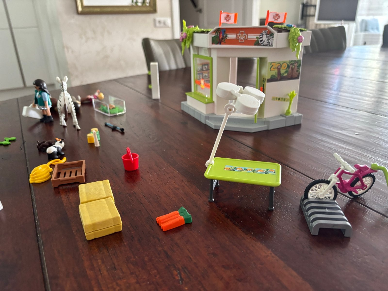 Playmobil Dierenartspraktijk met Dieren en Accessoires, Kinderen en Baby's, Speelgoed | Playmobil, Gebruikt, Gebouw, Complete set