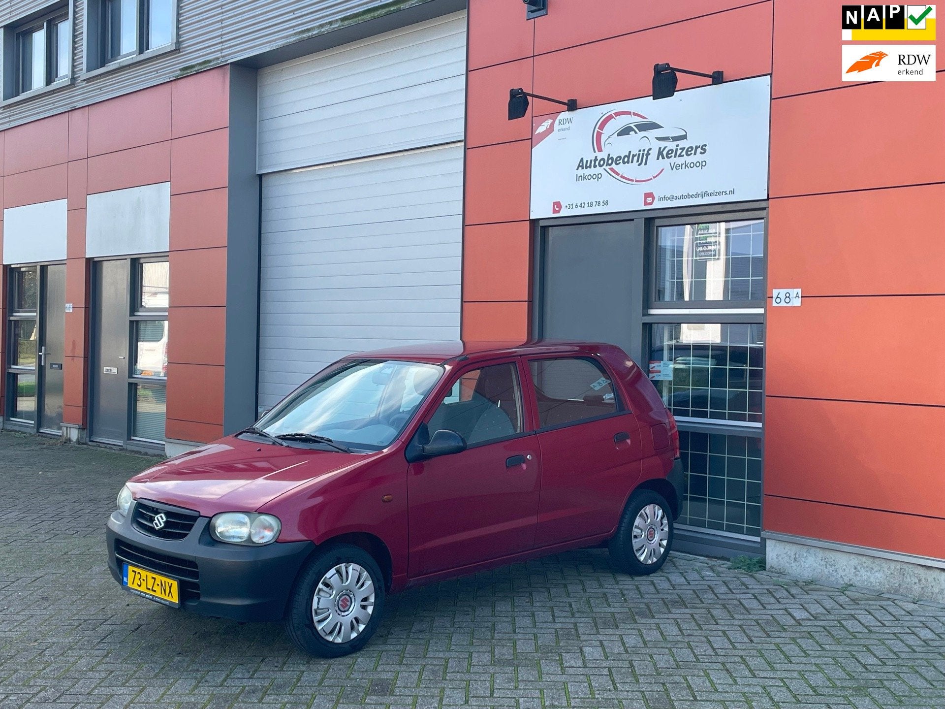 Suzuki Alto 1.1 GL APK NAP ZUINIGE AUTO, Auto's, Voorwielaandrijving, Stof, 750 kg, 4 cilinders