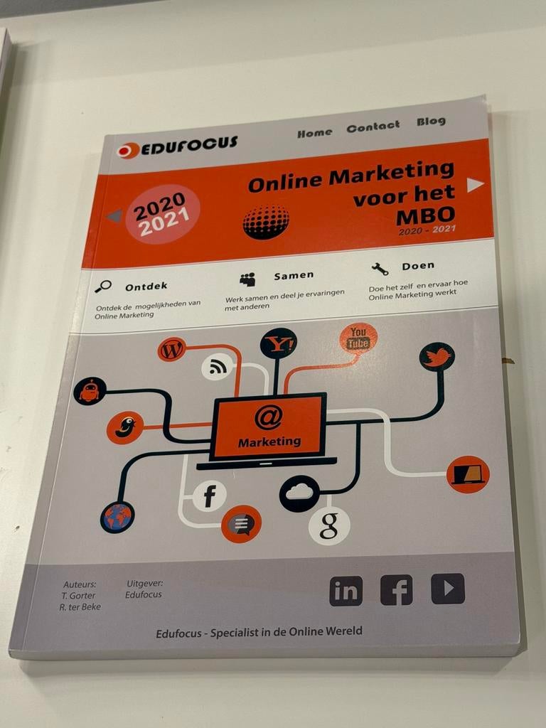 Online Marketing MBO, Boeken, Ophalen of Verzenden, Zo goed als nieuw, Overige onderwerpen