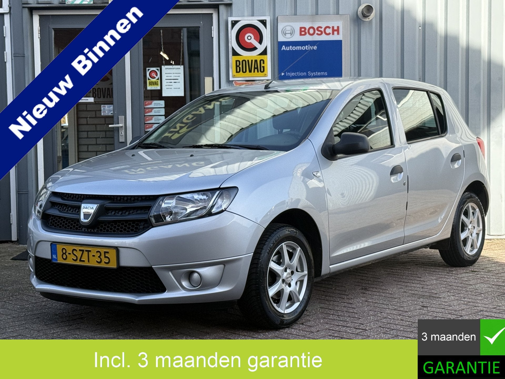 Dacia Sandero. 0.9 TCe Lauréate | AIRCO | HOGE INSTAP | LIC, Auto's, Stof, Gebruikt, 937 kg, Met garantie (alle)