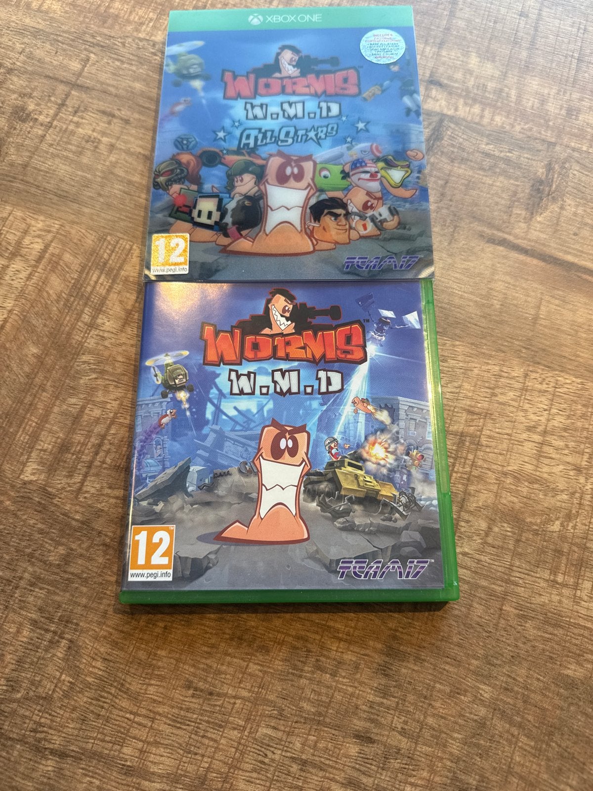 Worms W.M.D. All-Stars Xbox One, Spelcomputers en Games, Ophalen, Eén computer, Zo goed als nieuw, 3 spelers of meer