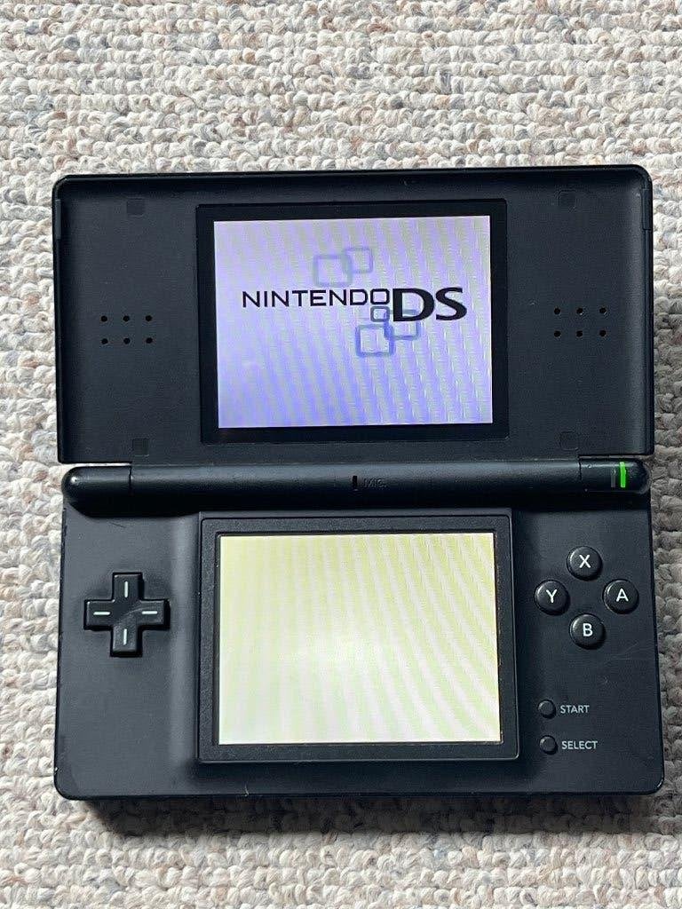Nintendo DS Lite Zwart, Ophalen of Verzenden, Zo goed als nieuw, Zwart, DS Lite