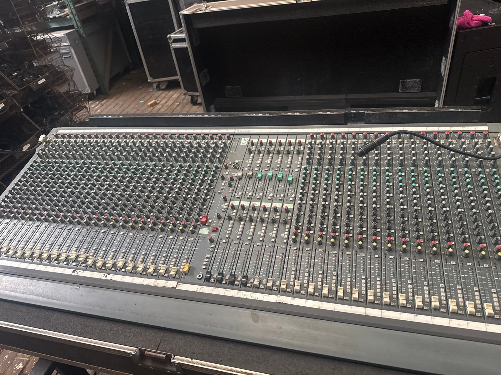Bijna gratis soundcraft sm20 40-12 monitormengtafel, Ophalen, Gebruikt, 20 kanalen of meer, Microfooningang