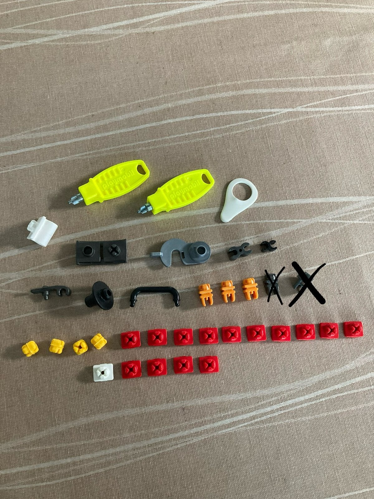 Playmobil gele schroevendraaier ed…, Ophalen of Verzenden, Zo goed als nieuw