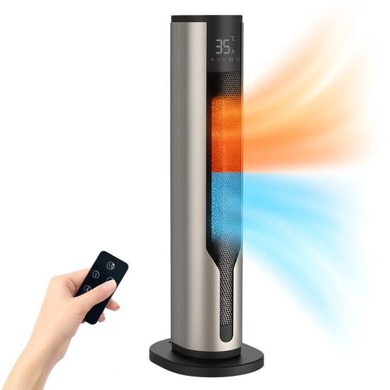 HeatSense Ventilator Kachel 2000W met Afstandsbediening, Overige soorten, Elektrisch, Ophalen of Verzenden, Zo goed als nieuw