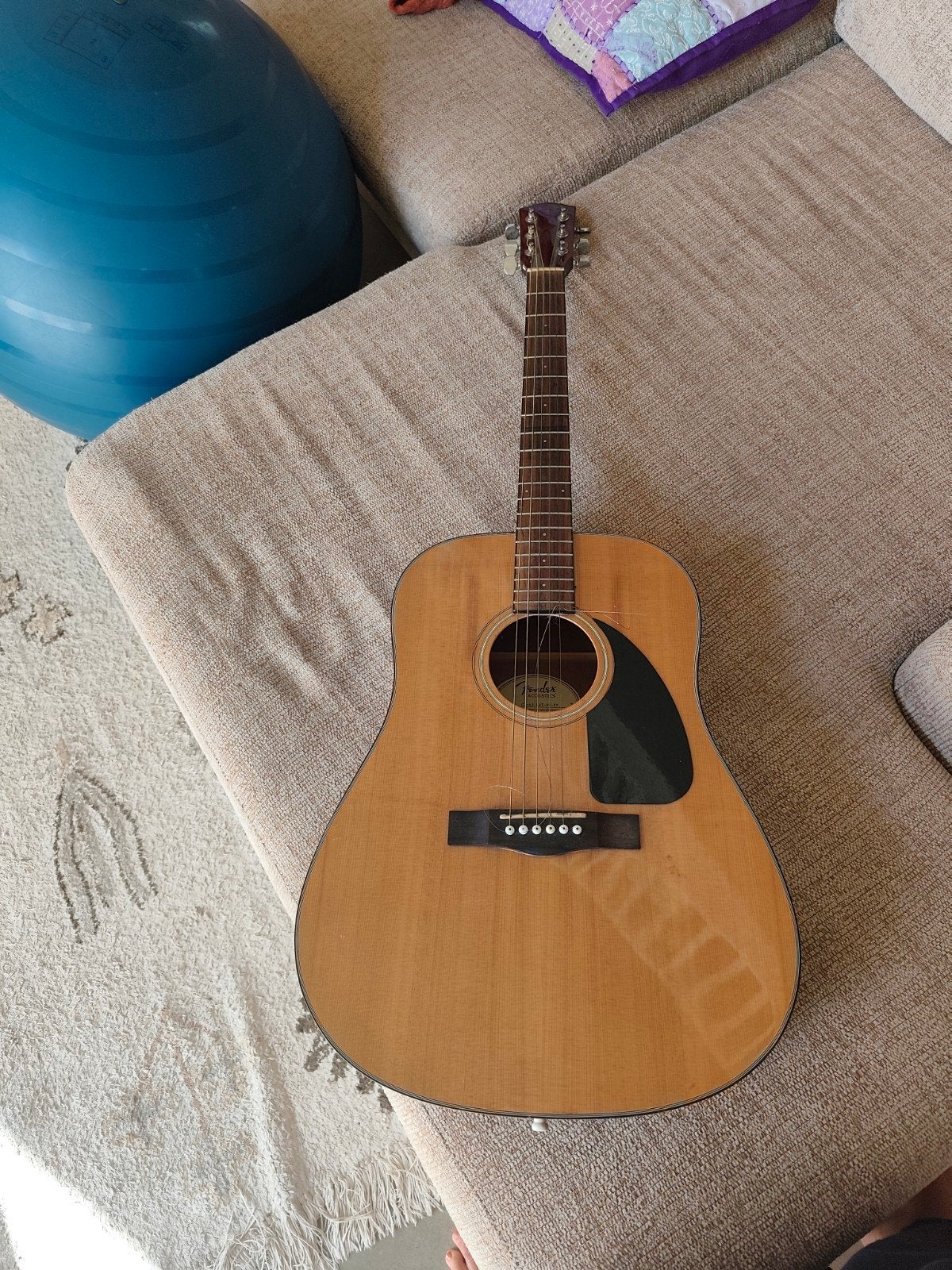 Fender akoestische gitaar - zo goed als nieuw, Ophalen of Verzenden
