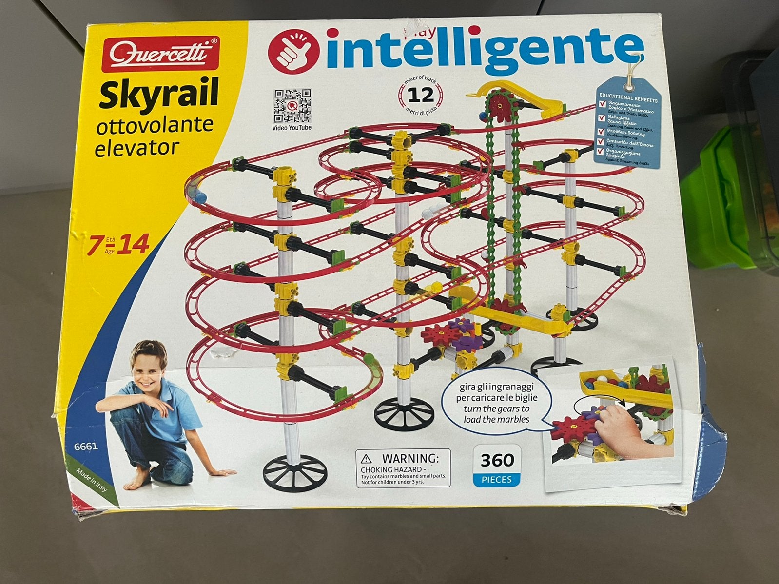 Knikkerbaan, nieuwprijs was 79,- nu voor €10,-, Ophalen, Gebruikt