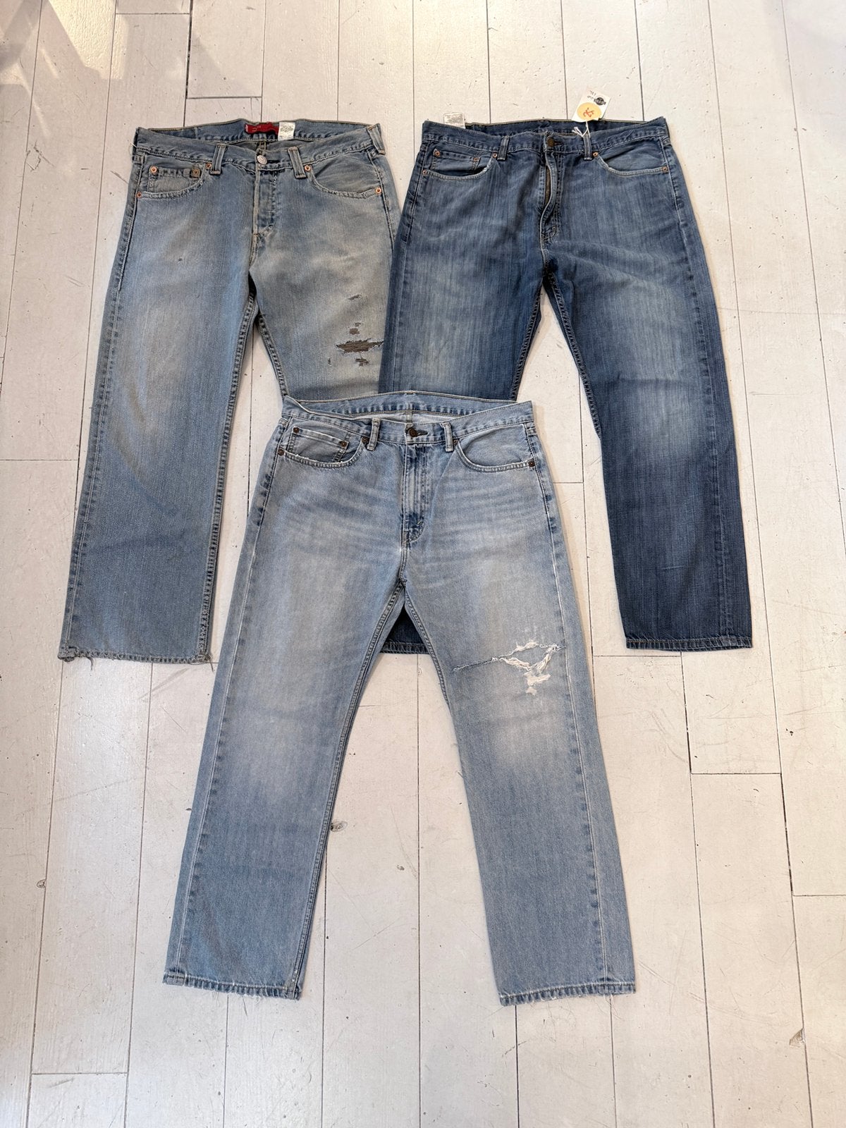 Partij vintage Levi’s jeans, Vintage, Vintage, Maat 46/48 (XL) of groter, Vintage