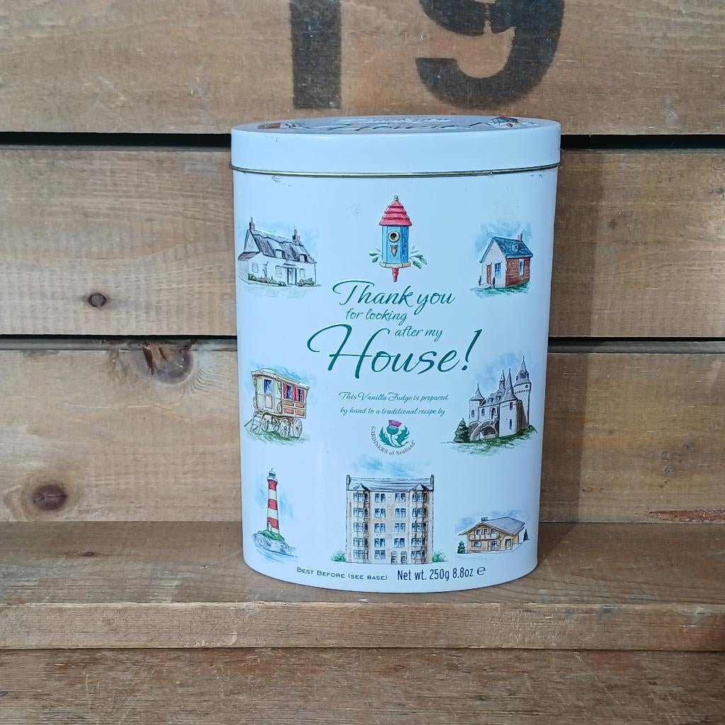 Blik Thank you for looking after my house, Ophalen of Verzenden, Zo goed als nieuw, Overige, Overige merken
