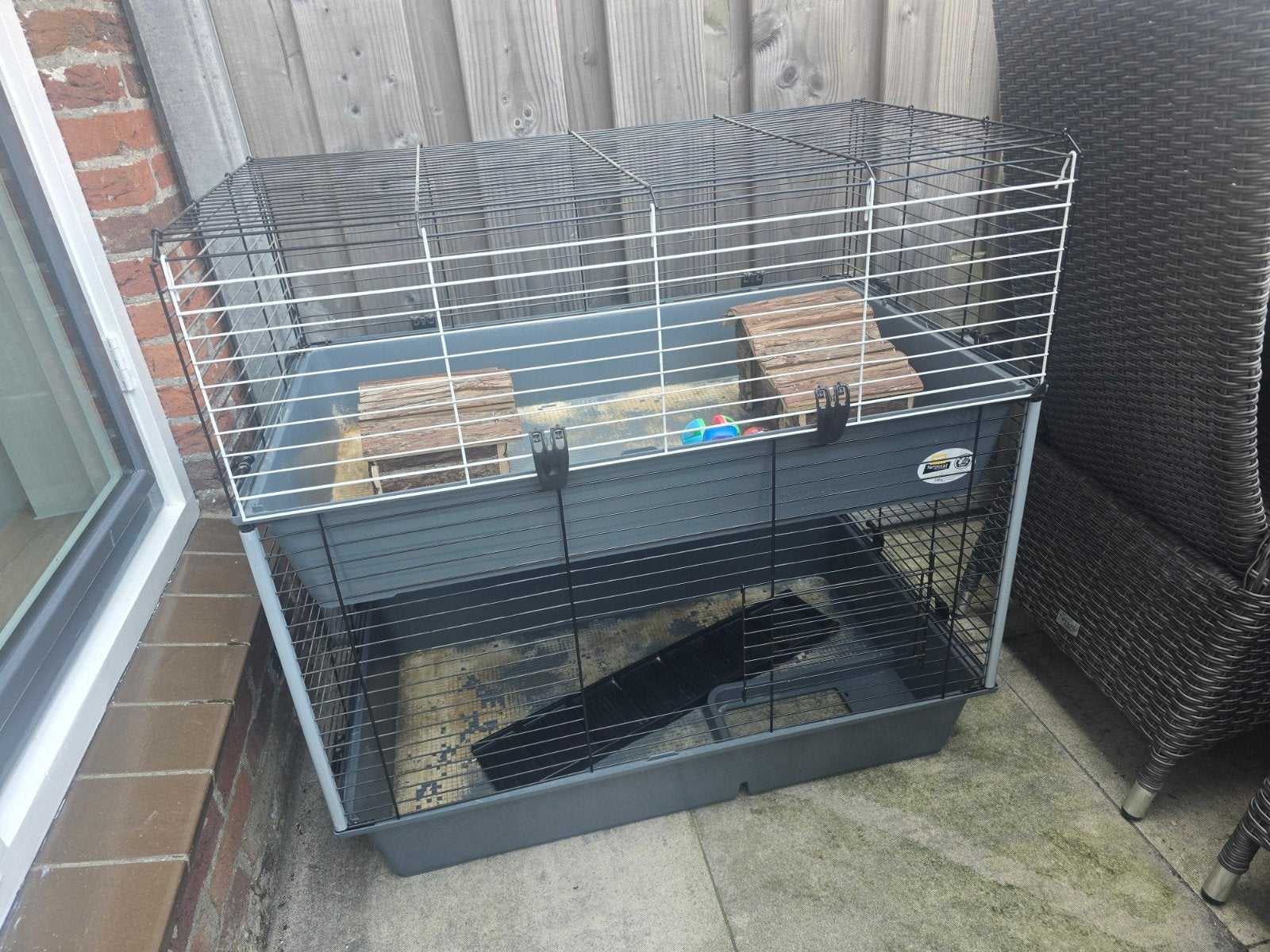 Dubbele knaagdieren kooi, Kooi, Hamster, Zo goed als nieuw, Ophalen