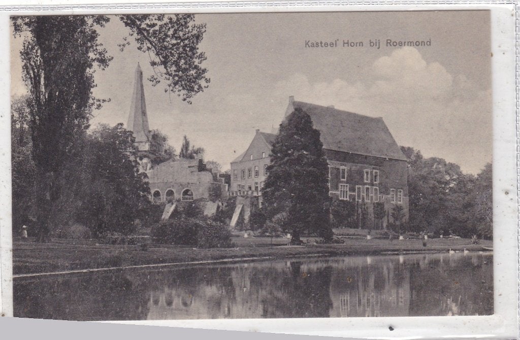 Roermond-Kasteel Horn bij Roermond circa 1910, Verzenden, Voor 1920, Ongelopen, Limburg