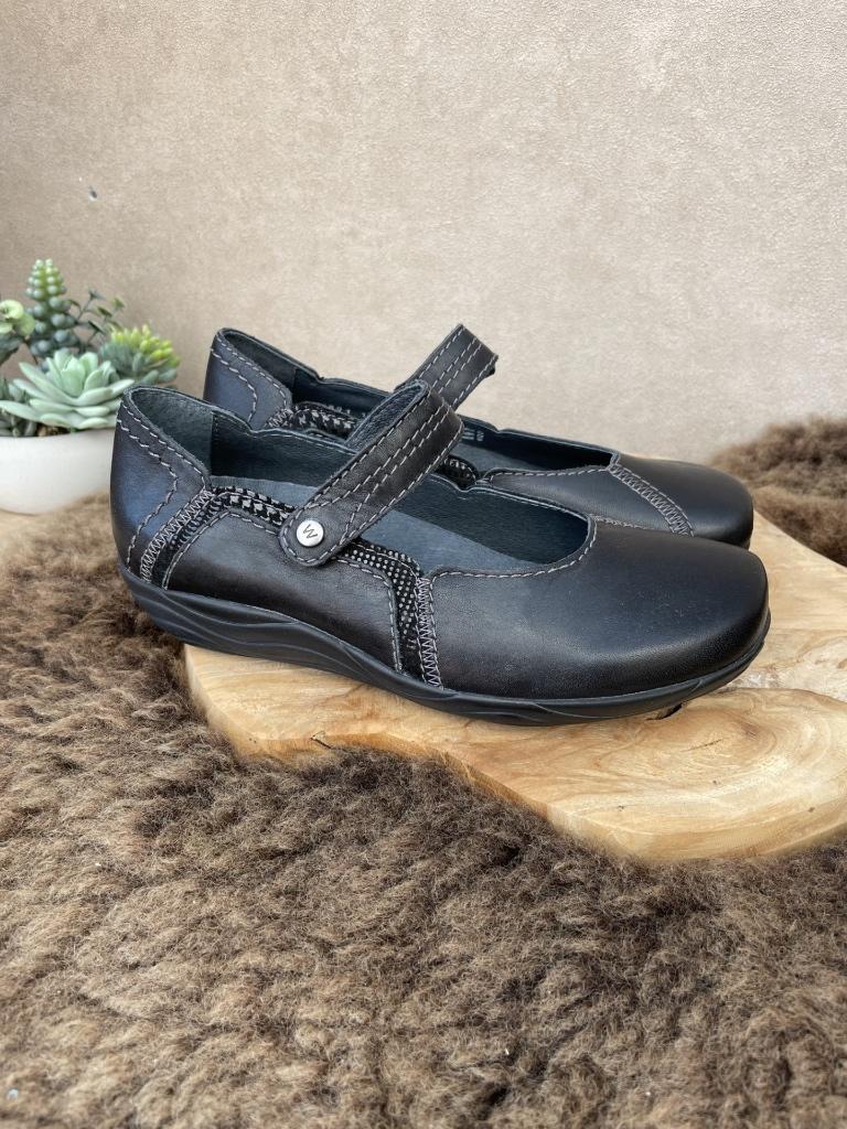 Wolky leren schoenen - Nieuw in doos, Wolky, Zwart, Nieuw, Ophalen of Verzenden