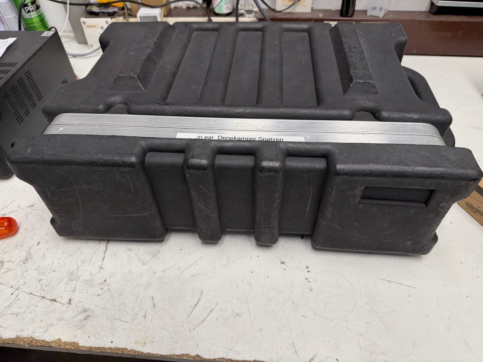 Lege flightcase/rackcase, Ophalen, Gebruikt