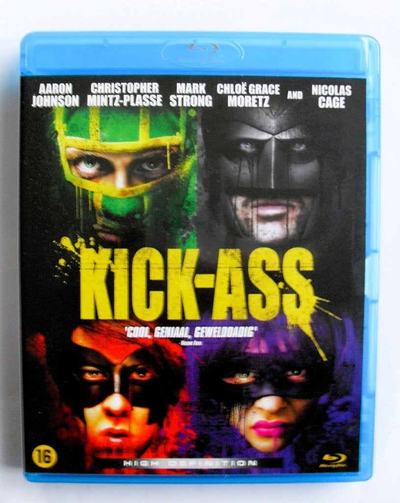 Kick-Ass (originele blu-ray), Engels, Vanaf 16 jaar, Nederlands, Film