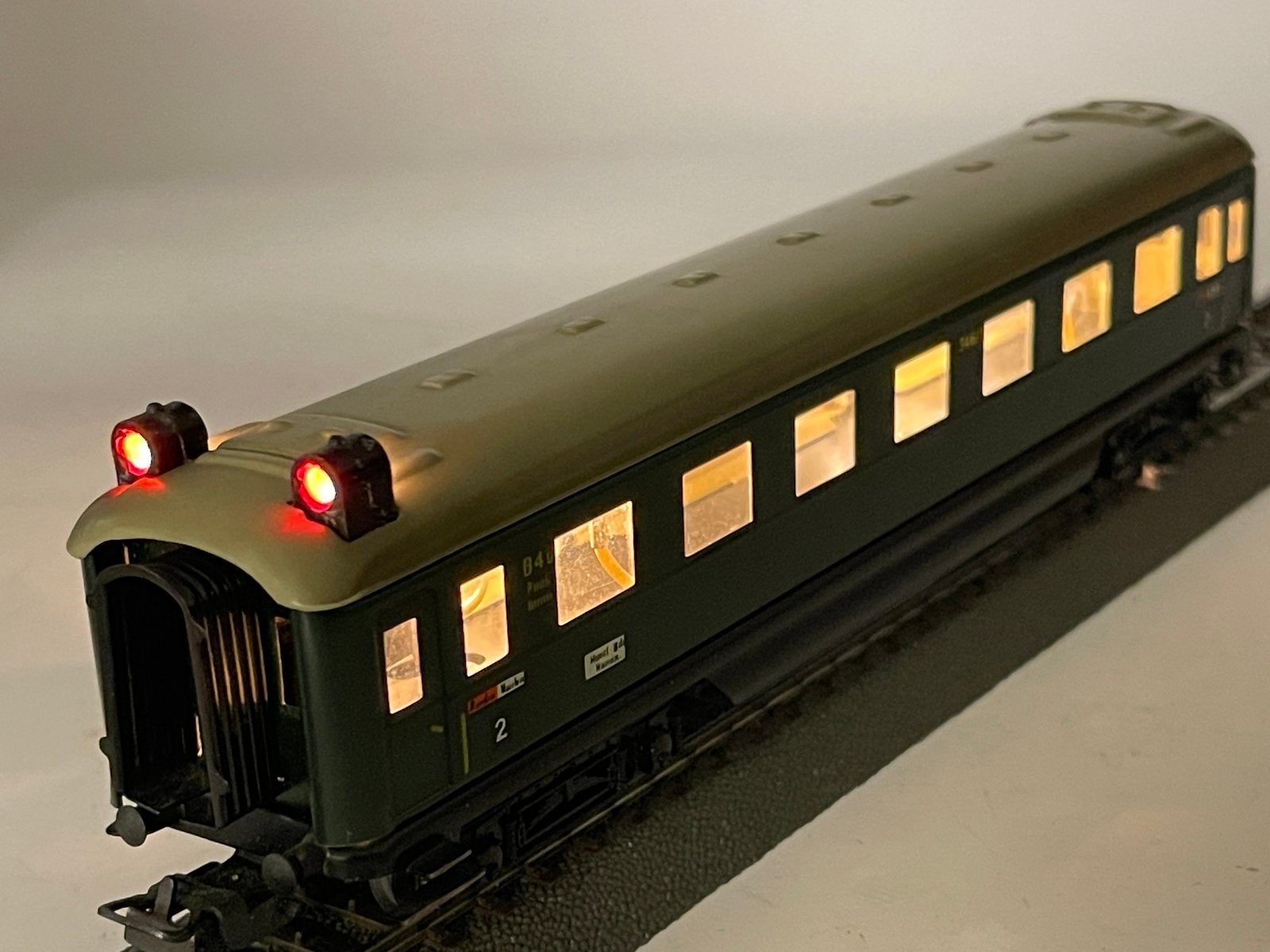 ** COLLECTORS ITEM ** Märklin 346/1 ** met VERLICHTING **, Wisselstroom, Wagon, Ophalen of Verzenden, Zo goed als nieuw