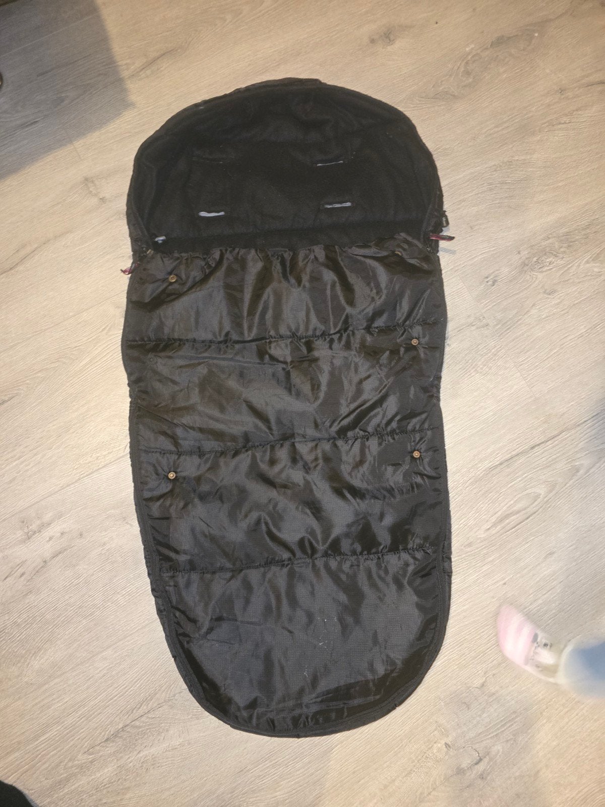 Zwarte warme slaapzak voor kinderwagen/buggy, Ophalen of Verzenden