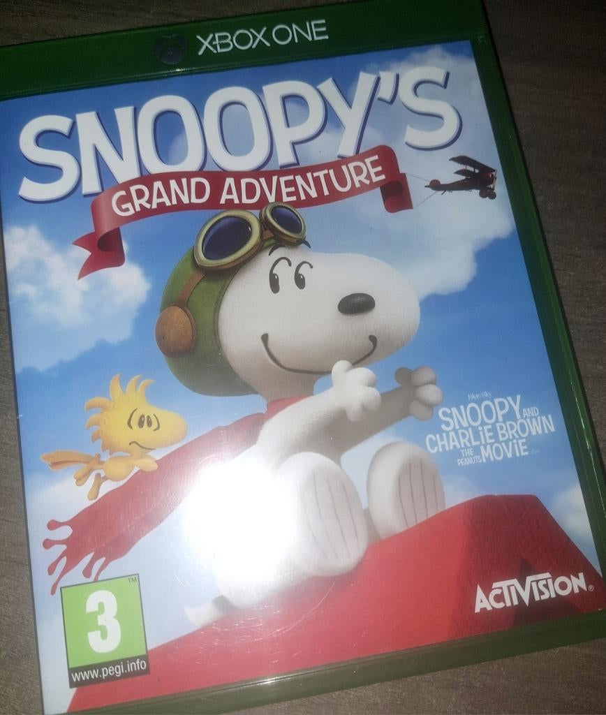 Snoopy's grand adventure xbox one z.g.a.n., Spelcomputers en Games, 1 speler, Ophalen of Verzenden, Zo goed als nieuw, Vanaf 3 jaar