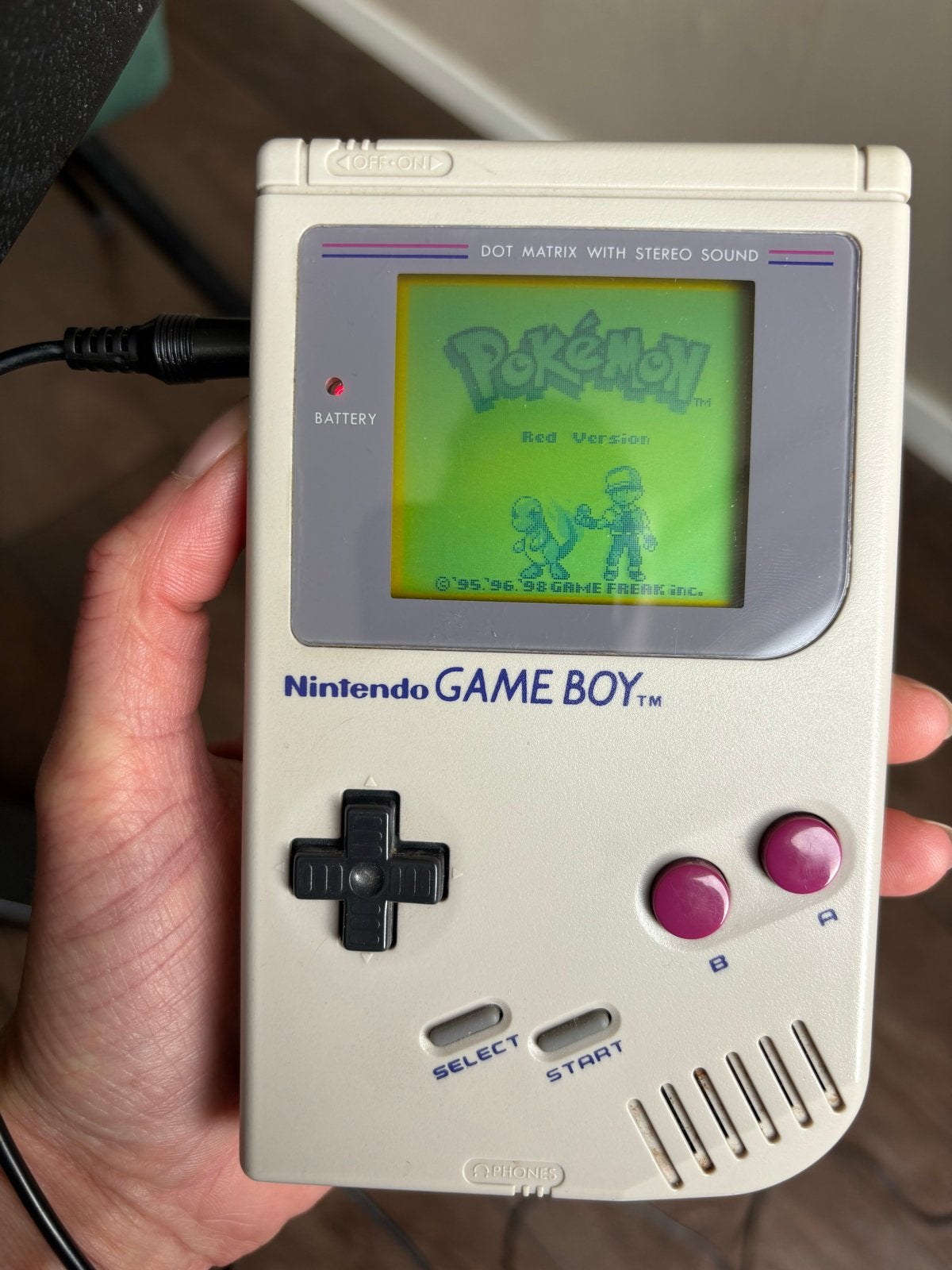 Originele Gameboy met adapter, compleet en werkend, Avontuur en Actie, Gebruikt, 1 speler, Ophalen of Verzenden