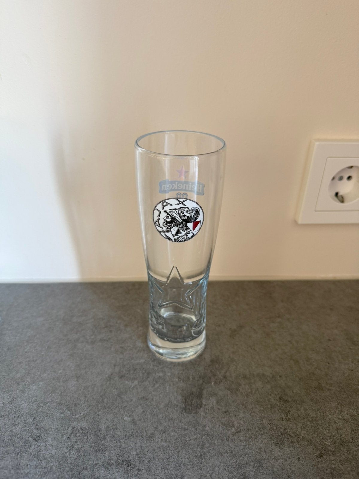Ajax x Heineken 0.0 Glas, Verzamelen, Ophalen of Verzenden, Nieuw, Bierglas