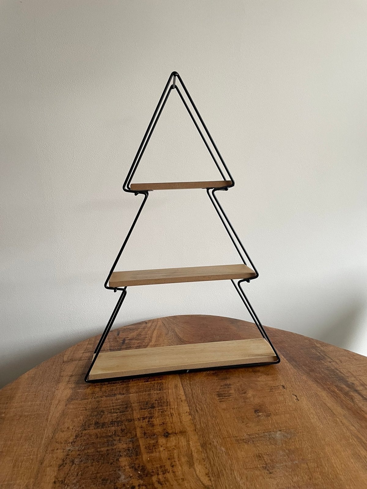 Leuk houten Kerstboom Plankje, Ophalen of Verzenden, Zo goed als nieuw