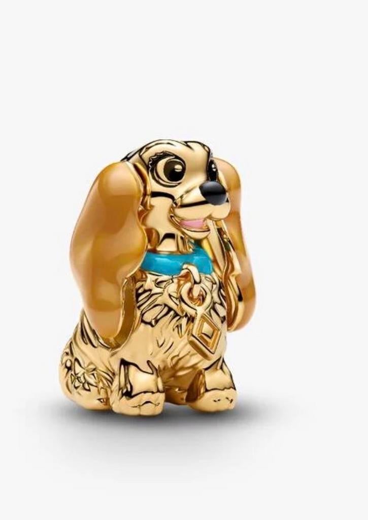 Pandora Bedel Disney Lady en de Vagebond, Overige merken, Overige materialen, Verzenden, Zo goed als nieuw