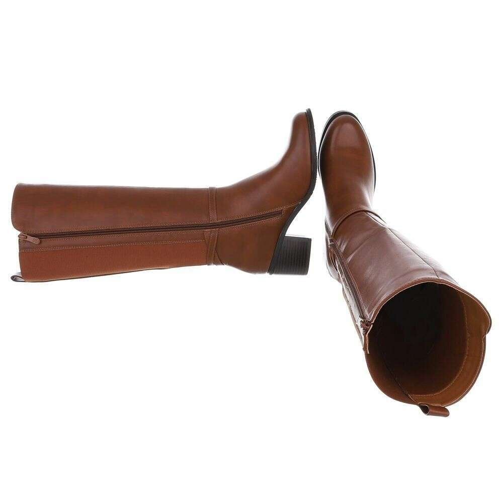 Dames laarzen met elastiek camel bruin 36 37 38 39 40 41, Info@lunamex.com, Hoge laarzen, Nieuw, Lunamex Trading