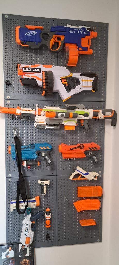 Nerf geweren, Ophalen