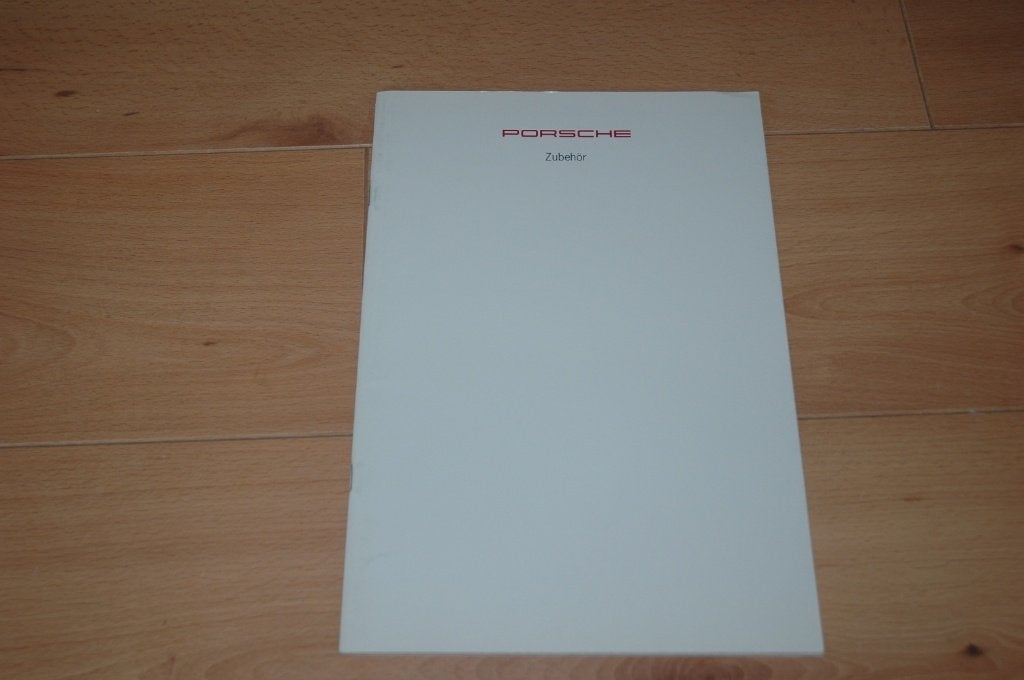 Porsche Zubehör - 911 - 928 - 968 - 1993  -  Folder, Porsche, Ophalen of Verzenden, Zo goed als nieuw, Porsche