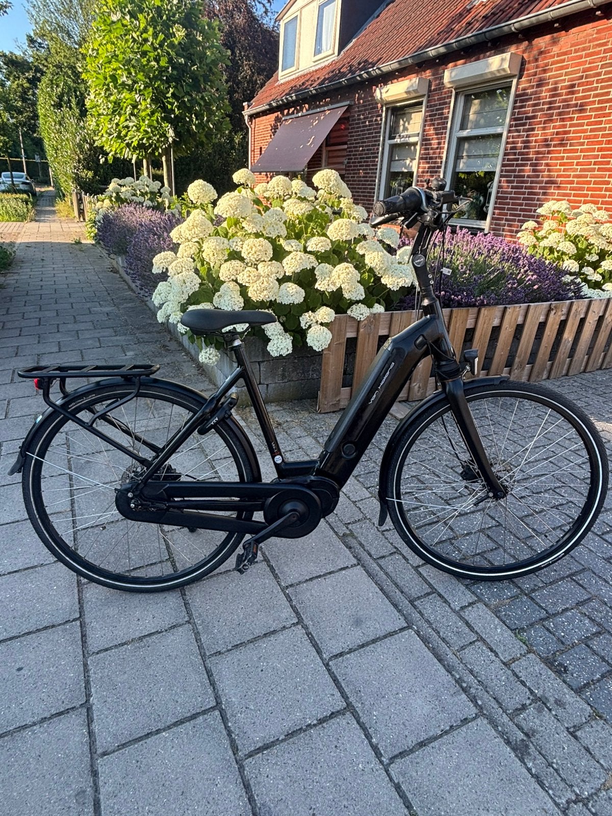 zgoh e bike Van Holland met  bafang m400 middenmoter, Gebruikt, 47 tot 51 cm, 50 km per accu of meer, Ophalen