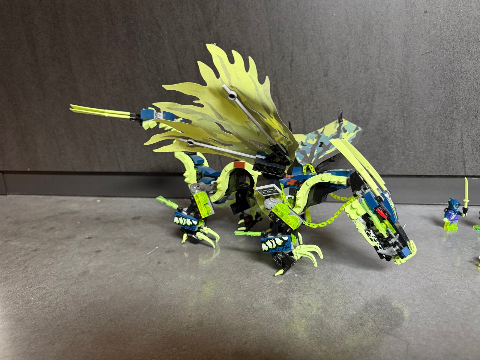 LEGO Ninjago 70736 Attack of the Morro Dragon, Lego, Ophalen of Verzenden, Zo goed als nieuw, Compleet