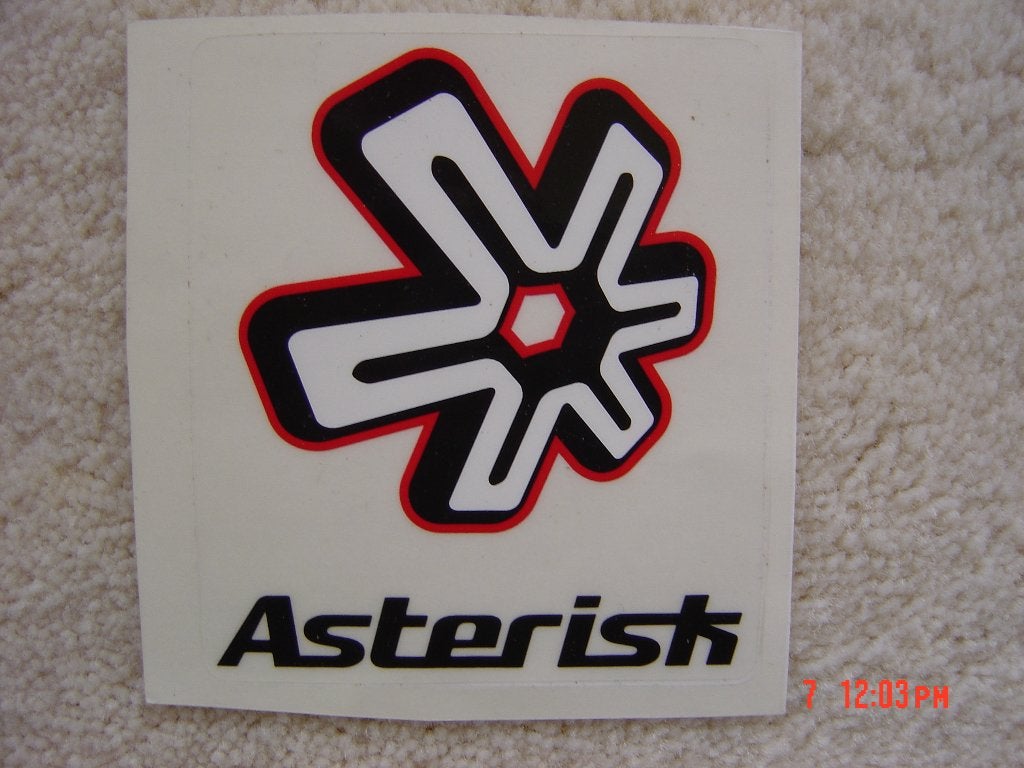 SBS Asterisk Cycra BigGun stickers Tsubaki Sixsixone sticker, Ophalen of Verzenden