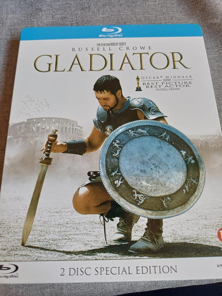 Gladiator steelbook, Ophalen of Verzenden, Zo goed als nieuw, Actie